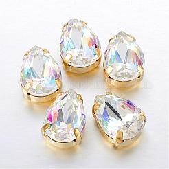 Nähen auf Rhinestone&nbsp;GLAA-P017-B04