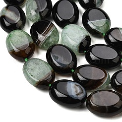 Chapelets de perles d'agate naturelle&nbsp;G-F820-N01-01C