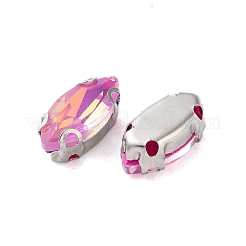Ojo de caballo coser en rhinestone&nbsp;RGLA-L028-08D-06