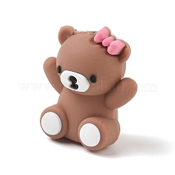 Perline in silicone a tema animale&nbsp;SIL-E013-03B