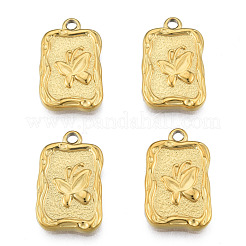 Pendentifs en acier inoxydable 304 avec placage ionique (IP)&nbsp;STAS-N098-204LG