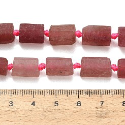 Natürlichen Erdbeere Quarzperlen Stränge&nbsp;G-C289-A02-01
