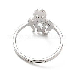 Verstellbare Ringe aus anlaufgeschütztem 304 Edelstahl&nbsp;X-RJEW-K245-51P