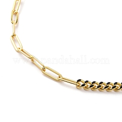 Collares con colgante de cruz de concha natural&nbsp;NJEW-JN03240-01
