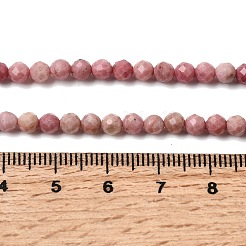 Stränge aus natürlichen Rhodonitperlen&nbsp;G-H336-A04-03