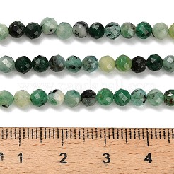 Natürliche Smaragdperlenstränge&nbsp;G-Z106-A02-4mm