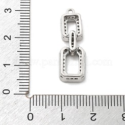 Pendentif en laiton avec zircone à micro-pavé&nbsp;KK-L228-16P