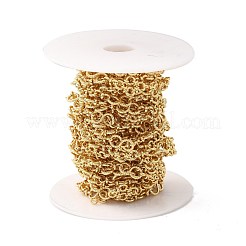 Catena a maglie infinite in ottone con placcatura a cremagliera e nodo cinese&nbsp;CHC-I040-05G
