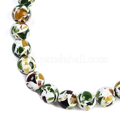 Perles synthétiques ambre brins&nbsp;G-M199-A04-03