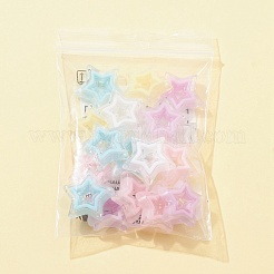 20pcs 5 Farben Acrylperlen&nbsp;SACR-FS0001-18