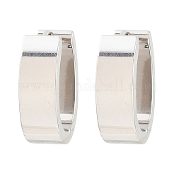 201 orecchini a cerchio in acciaio inossidabile&nbsp;EJEW-T056-03P-05