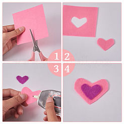 12 pièce de tissu non tissé&nbsp;DIY-TAC0016-66A