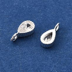 925 Sterling-Silber-Anhänger mit klaren Zirkonia&nbsp;STER-D306-04S-01