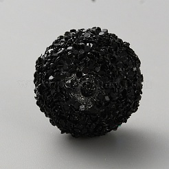 Perline glitter acriliche opache&nbsp;FIND-CJC0010-111A-12