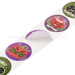 500 x runde Halloween-Aufkleber.&nbsp;AJEW-S090-03E