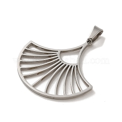 Pendentifs en acier inoxydable 304 anti-ternissement&nbsp;STAS-O005-11P