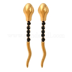 Schlangenohrstecker aus 304 Edelstahl&nbsp;EJEW-A136-03A-G