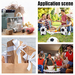 Geschenktüten aus Papier mit Fußball-Aufdruck und Henkel&nbsp;ABAG-WH0045-31A