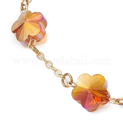 Catene in ottone perline bracciali per donna&nbsp;BJEW-JB11470-06