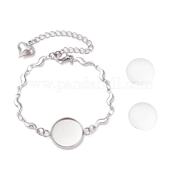 9 Stück 9 Stil 304 Edelstahl Armbandherstellung&nbsp;STAS-UN0027-11