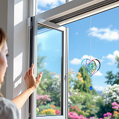2 pz 2 colori 201 connettori/ciondoli in acciaio inossidabile&nbsp;STAS-TA0005-65
