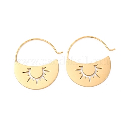 Pendientes colgantes de acero inoxidable 304&nbsp;EJEW-Z118-07G-01
