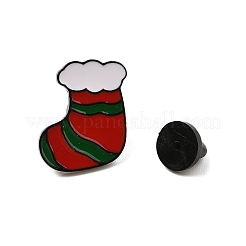 Weihnachtsthema Zinklegierung Emaille Pin Brosche für Rucksack Kleidung&nbsp;JEWE-R003-01EB-08