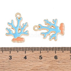 Emaille Anhänger Legierung&nbsp;AL-CBAE435-52G-02