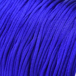 Cordón redondo de nailon satinado con forma de cola de rata&nbsp;NWIR-WH0009-15A-09