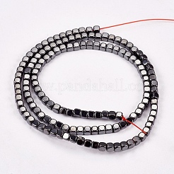 Unmagnetische synthetischen Hämatitkornen Stränge&nbsp;X-G-J172-3x3mm-04
