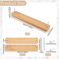 Buchpresswerkzeuge aus Holz&nbsp;AJEW-WH0258-972A