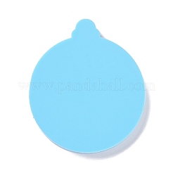 Pallina di natale con ciondolo fiocco di neve stampi in silicone&nbsp;DIY-K051-20