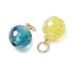 Ab Farbe überzogen Glas-Anhänger&nbsp;PALLOY-JF05497