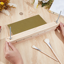 Outils de presse de livres en bois&nbsp;DIY-GF0014-13