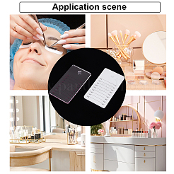 2 Stück 2 Farben Acryl-Anzeigetafel für falsche Wimpern&nbsp;AJEW-GO0001-31