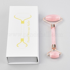 Natürlichen Rosenquarz-Massage-Tools&nbsp;G-O197-01G