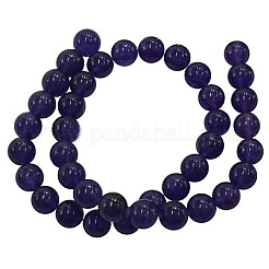 Natürlichen Edelstein Amethyst runde Perlen&nbsp;X-Z0SYS013