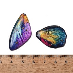 4 Stück transparente Schmetterlingsflügel-Anhänger aus Epoxidharz&nbsp;RESI-C057-05C