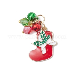 Natale in lega tema ciondoli smaltati&nbsp;PALLOY-JF04149