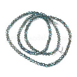 Trasparenti perle di vetro placca fili&nbsp;EGLA-A039-T2mm-UA12
