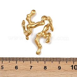 Offene Manschettenringe aus Edelstahl 304 für Damen&nbsp;RJEW-H255-01G-08