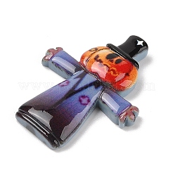 Halloween undurchsichtige Decoden-Cabochons aus Harz&nbsp;RESI-M044-01D