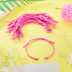 20 cordon en polyester ciré pour la fabrication de bracelets&nbsp;AJEW-TAC00093