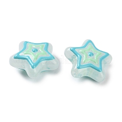 Brins de perles de verre imitation jade&nbsp;GLAA-L047-05B