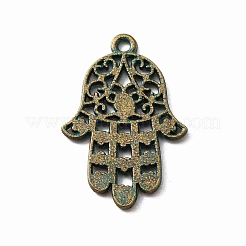 Tibetischer stil Aluminium Anhänger & Charms&nbsp;FIND-WH0034-29ABG