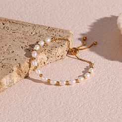 Verstellbare 304 Edelstahl-Armbänder mit Schieberkette&nbsp;JL7679