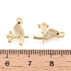 Pendentifs en laiton zircon cubique transparent&nbsp;KK-T077-52G