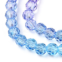 Chapelets de perles en verre transparente  &nbsp;GLAA-E036-07M