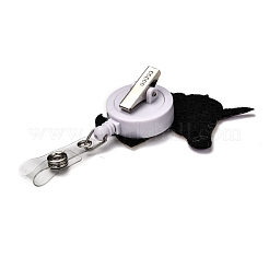 Einhorn Glitzerpuder Filz & ABS Plastikabzeichenrolle&nbsp;AJEW-I053-39