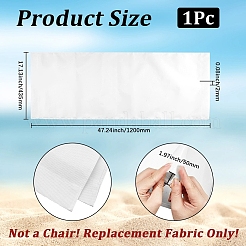 1 pieza de tela de repuesto para silla de playa de lona&nbsp;AJEW-GF0015-48G